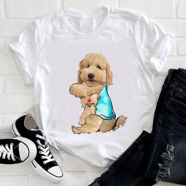 men cute dog mom printing mens t shirts kawaii 90s casual animal clothes print tee ladies graphic female shirt, White;black
men cute dog mom printing mens t shirts kawaii 90s casual animal clothes print tee ladies graphic female shirt, White;black