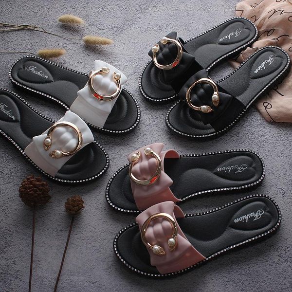 women's slippers hollow flat slide ladies open toe comfort slip on outdoor fashion slip-proof leisure slippers women's sandals, Black
women's slippers hollow flat slide ladies open toe comfort slip on outdoor fashion slip-proof leisure slippers women's sandals, Black