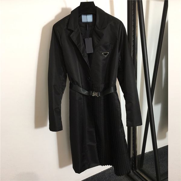 metal triangle trench coats safety buckle belt waist coat long sleeve dress windbreaker coat autumn winter women overcoat with tags, Tan;black
metal triangle trench coats safety buckle belt waist coat long sleeve dress windbreaker coat autumn winter women overcoat with tags, Tan;black
