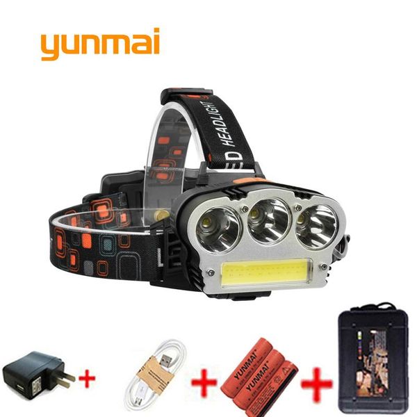 yunmai usb 12000lm t6 cob led waterproof head ultra bright headlamp headlight for camping riding fishing hunting
yunmai usb 12000lm t6 cob led waterproof head ultra bright headlamp headlight for camping riding fishing hunting