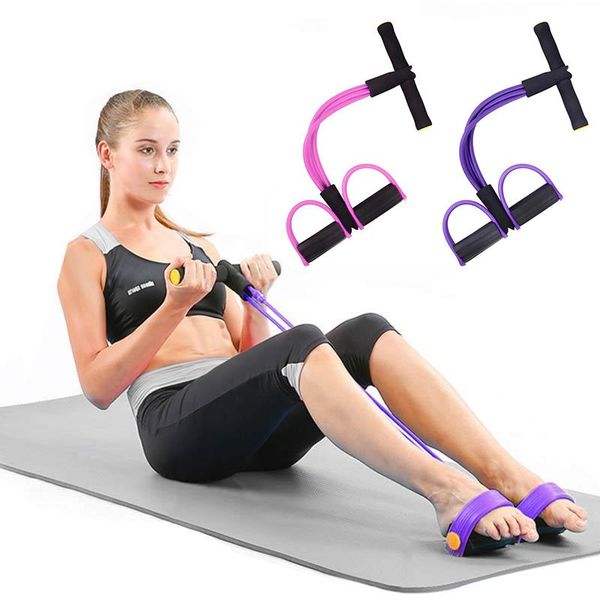resistance bands 4 tube elastic pull ropes exerciser power belly band home gym sport training for fitness
resistance bands 4 tube elastic pull ropes exerciser power belly band home gym sport training for fitness