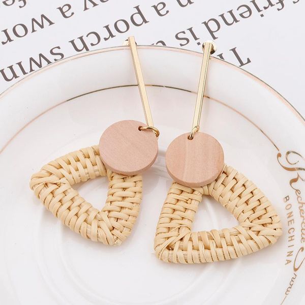 dangle & chandelier aensoa triangle rattan knit drop earrings vintage bohemia long pendant 2021 women jewelry gift, Silver
dangle & chandelier aensoa triangle rattan knit drop earrings vintage bohemia long pendant 2021 women jewelry gift, Silver