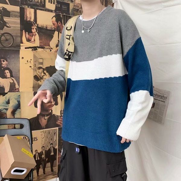 2021 winter sweater men's warm fashion casual o-neck knitted pullover men wild knitting sweaters mens clothes -2xl 8atn, White;black
2021 winter sweater men's warm fashion casual o-neck knitted pullover men wild knitting sweaters mens clothes -2xl 8atn, White;black
