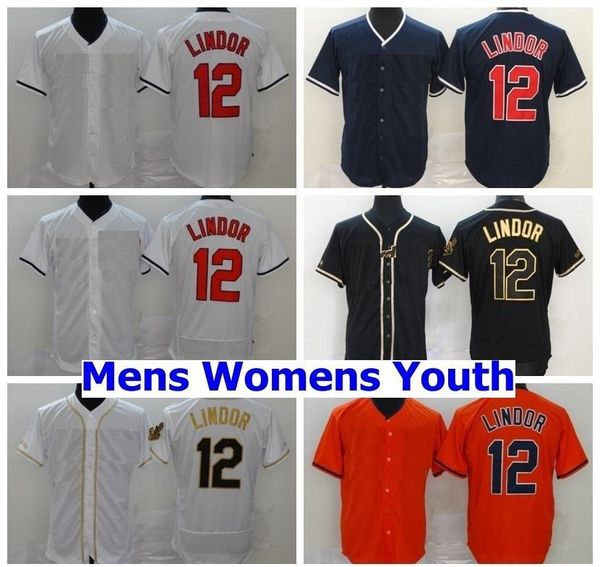 2020 men women kids baseball 12 francisco lindor jersey flexbase cool base team color navy blue white orange black all stitched high quality, Blue;black
2020 men women kids baseball 12 francisco lindor jersey flexbase cool base team color navy blue white orange black all stitched high quality, Blue;black
