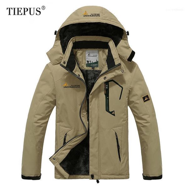 winter jacket men 5xl ,6xl thick warm parkas coat waterproof mountain pockets hooded fleece windbreaker men1, Black
winter jacket men 5xl ,6xl thick warm parkas coat waterproof mountain pockets hooded fleece windbreaker men1, Black