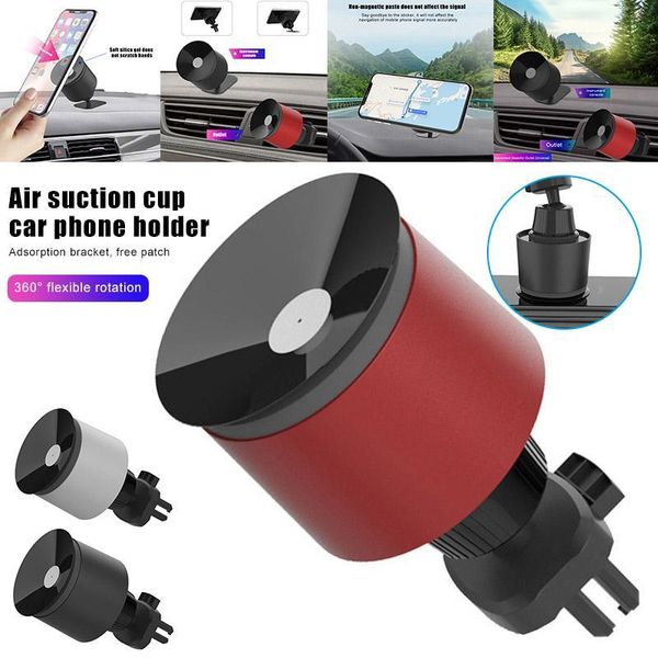 cell phone mounts & holders vacuum suction cup car holder air vent mount for smartphone bracket vehicle accessories