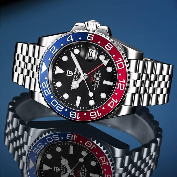wristwatches 2021 pagani design gmt mechanical men watch luxury waterproof watches sapphire automatic ceramic clock relogio masculino, Slivery;brown
wristwatches 2021 pagani design gmt mechanical men watch luxury waterproof watches sapphire automatic ceramic clock relogio masculino, Slivery;brown