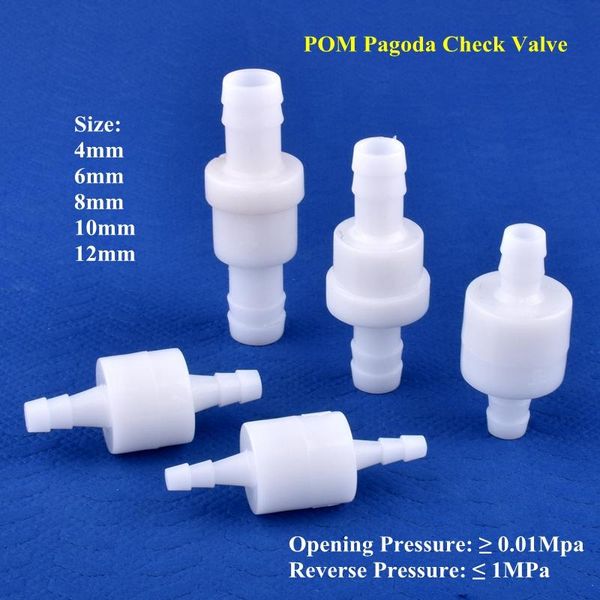 watering equipments 1~100pcs 4~12mm pom check valve drip irrigation hose pagoda joint non-return aquarium tank one-way water pipe
watering equipments 1~100pcs 4~12mm pom check valve drip irrigation hose pagoda joint non-return aquarium tank one-way water pipe
