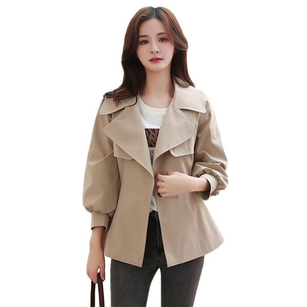 women's trench coats coat women black pink khaki plus size windbreaker 2021 autumn winter korean short slim bow belt clothing ld1091, Tan;black
women's trench coats coat women black pink khaki plus size windbreaker 2021 autumn winter korean short slim bow belt clothing ld1091, Tan;black