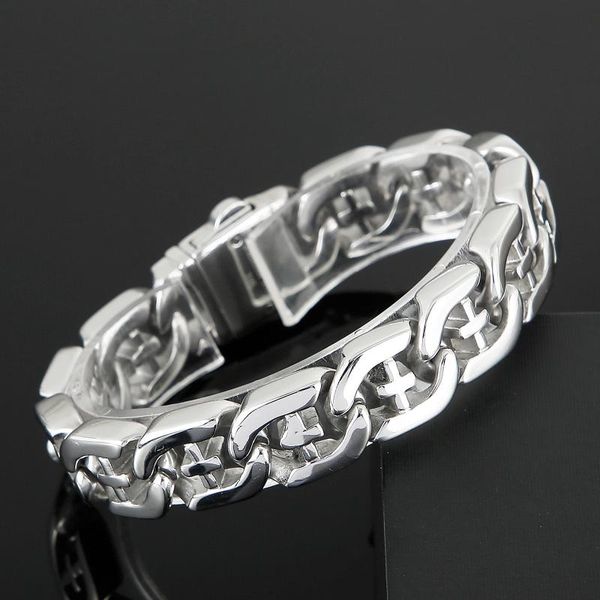 link, chain men number sign pattern metal sports jewelry casual shiny design fashion retro punk biker cross bracelet wristband, Black
link, chain men number sign pattern metal sports jewelry casual shiny design fashion retro punk biker cross bracelet wristband, Black