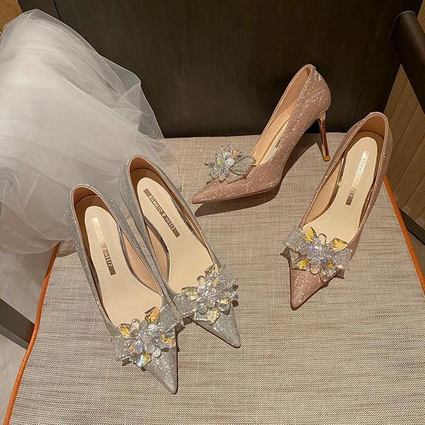 dress shoes rhinestone french high heels net red design sense minority temperament fine heel crystal bridal wedding women's, Black
dress shoes rhinestone french high heels net red design sense minority temperament fine heel crystal bridal wedding women's, Black
