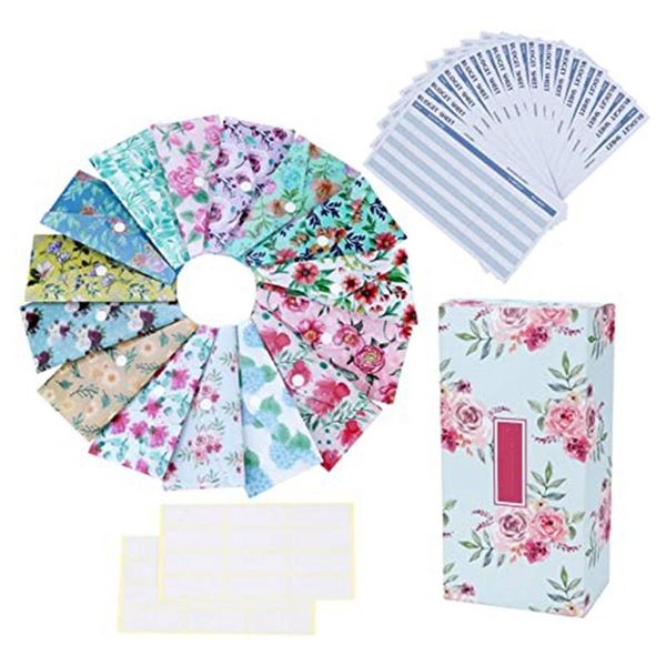 15 pack cash envelope system for budget reusable plastic budget envelope with sticker box to save money
15 pack cash envelope system for budget reusable plastic budget envelope with sticker box to save money