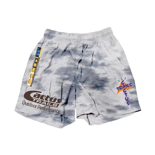 2021 new tie-dye travis scott cactus jack running trails shorts men women breechcloth kxcx, White;black
2021 new tie-dye travis scott cactus jack running trails shorts men women breechcloth kxcx, White;black