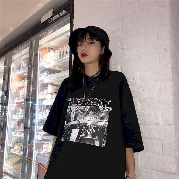 women's t-shirt men t-shirts hip hop streetwear korean 2021 summer fashion hong kong style harajuku loose cec short sleeve, White
women's t-shirt men t-shirts hip hop streetwear korean 2021 summer fashion hong kong style harajuku loose cec short sleeve, White