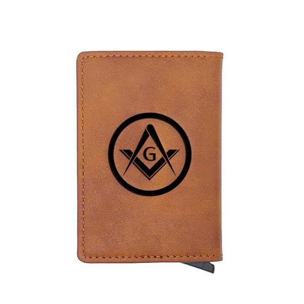 card holders classic vintage asonry symbols holder wallets men women rfid leather short purse slim mini wallet small money bag, Brown;gray
card holders classic vintage asonry symbols holder wallets men women rfid leather short purse slim mini wallet small money bag, Brown;gray