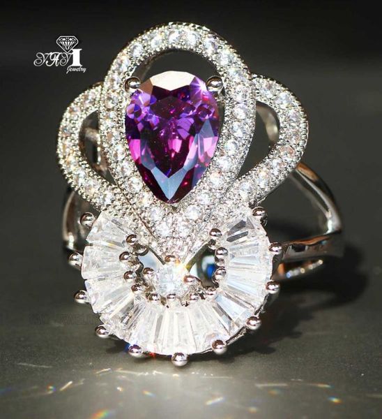 wedding rings yayi jewelry fashion princess cut huge 4.8 ct purple zircon silver color engagement party, Slivery;golden
wedding rings yayi jewelry fashion princess cut huge 4.8 ct purple zircon silver color engagement party, Slivery;golden
