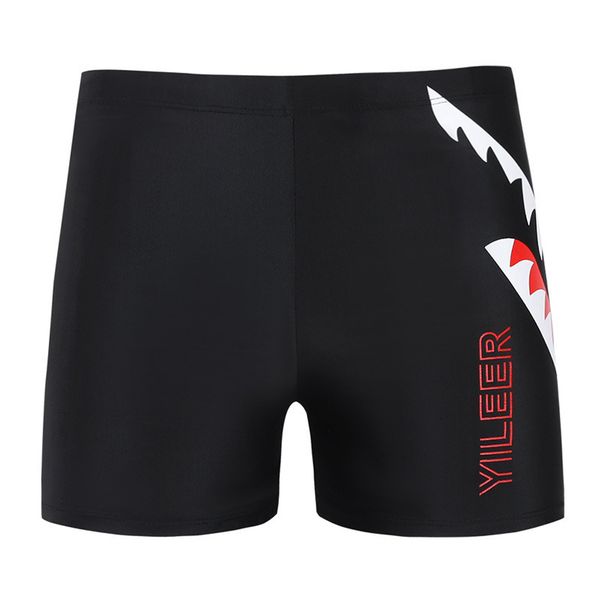 men's new loose and comfortable spring fashion breathable quick drying shark lace up swimming trunks, White;black 
men's new loose and comfortable spring fashion breathable quick drying shark lace up swimming trunks, White;black