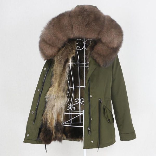 women's fur & faux oftbuy 2021 waterproof parka real coat winter jacket women natural collar hood thick warm outerwear removable, Black
women's fur & faux oftbuy 2021 waterproof parka real coat winter jacket women natural collar hood thick warm outerwear removable, Black
