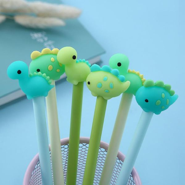 gel pens 3pcs/set kawaii soft silicone dinosaur 0.5mm black ink signature pen for office writing supplies escolar papelaria gift
gel pens 3pcs/set kawaii soft silicone dinosaur 0.5mm black ink signature pen for office writing supplies escolar papelaria gift
