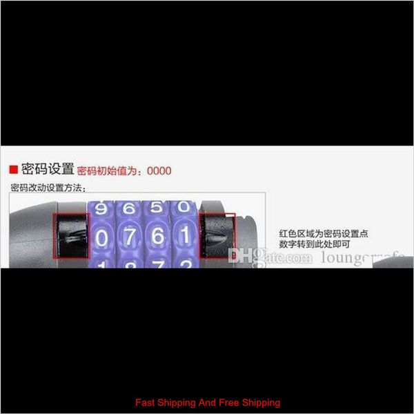 bicycle anti theft lock steel wire parts four digit number password lock sturdy durable super anti shear more conven qylqnv abc2007
bicycle anti theft lock steel wire parts four digit number password lock sturdy durable super anti shear more conven qylqnv abc2007