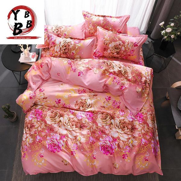 bedding sets home textile king  twin set girls kid bed linen pink red flowers duvet quilt cover pillow case sheet bedclothes 
bedding sets home textile king  twin set girls kid bed linen pink red flowers duvet quilt cover pillow case sheet bedclothes