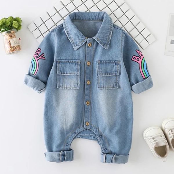 newborn baby romper denim jumpsuit for spring baby boys clothes autumn baby girls boys clothes overalls 0 3 6 9m clothes, Blue
newborn baby romper denim jumpsuit for spring baby boys clothes autumn baby girls boys clothes overalls 0 3 6 9m clothes, Blue