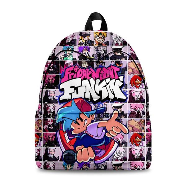 backpack friday night funkin 3d print primary middle school students boys girls schoolbag women men casual streetwear
backpack friday night funkin 3d print primary middle school students boys girls schoolbag women men casual streetwear