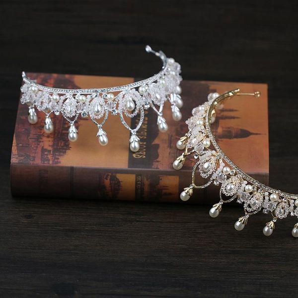 hair clips & barrettes simulated pearl crystal wedding bride tiara big crowns baroque queen jewelry accessories for women ml, Golden;silver
hair clips & barrettes simulated pearl crystal wedding bride tiara big crowns baroque queen jewelry accessories for women ml, Golden;silver