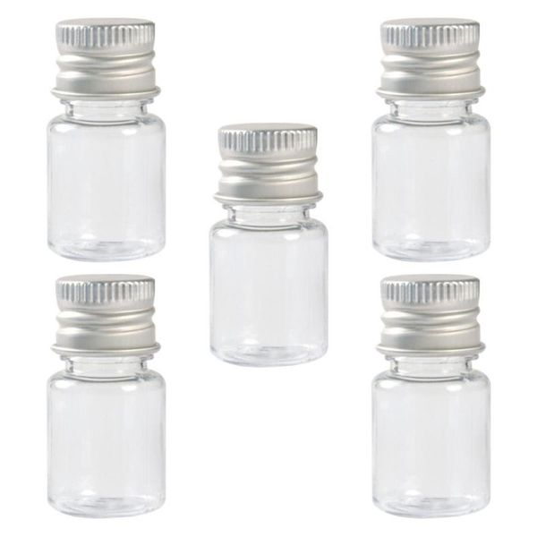 storage bottles & jars 5pcs vials leak proof travel empty refillable with lids 
storage bottles & jars 5pcs vials leak proof travel empty refillable with lids