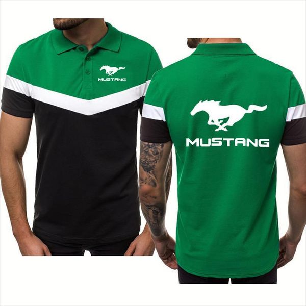 shirt mustang car printing summer mens polo fashion casual cotton trend splicing short sleeve, White;black
shirt mustang car printing summer mens polo fashion casual cotton trend splicing short sleeve, White;black