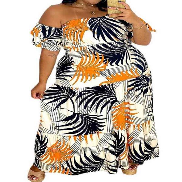 arrivals women leaf printing ankle-length dress plus size casual slash neck short sleeve a-line dresses summer 210525, Black;gray
arrivals women leaf printing ankle-length dress plus size casual slash neck short sleeve a-line dresses summer 210525, Black;gray