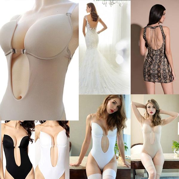 bustiers & corsets women's shapewear u plunge slips backless strapless bodysuit bikini sleeveless thong bottom seamless slimmer body sh, Black;white
bustiers & corsets women's shapewear u plunge slips backless strapless bodysuit bikini sleeveless thong bottom seamless slimmer body sh, Black;white