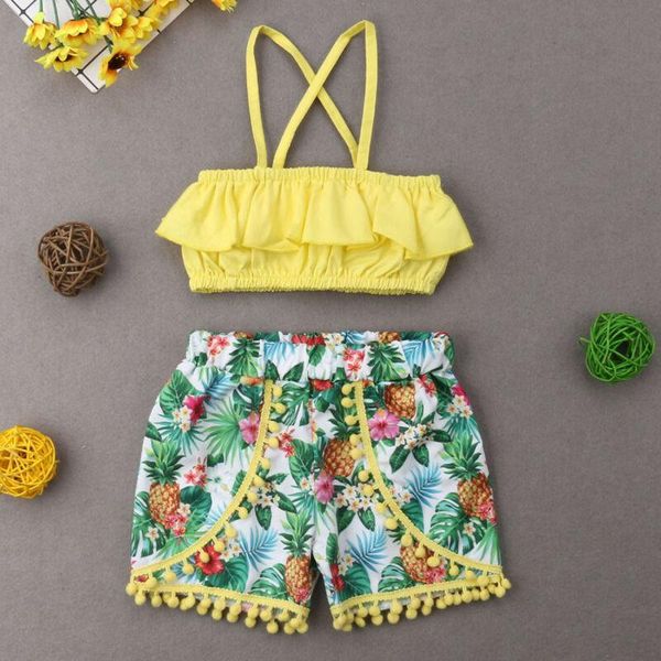 clothing sets 2pcs toddler kid baby girl clothes ruffle t-shirt floral shorts outfits set, White
clothing sets 2pcs toddler kid baby girl clothes ruffle t-shirt floral shorts outfits set, White