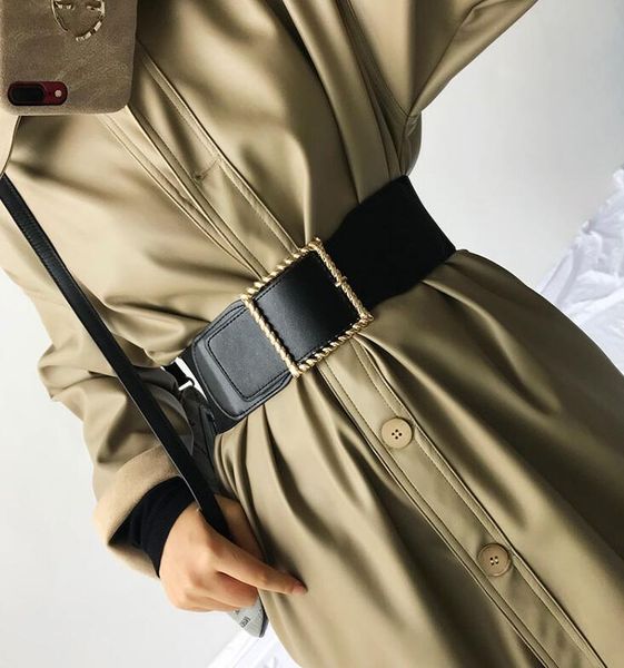 belts women's runway fashion white black pu leather cummerbunds female dress corsets waistband decoration wide belt r3107, Black;brown
belts women's runway fashion white black pu leather cummerbunds female dress corsets waistband decoration wide belt r3107, Black;brown