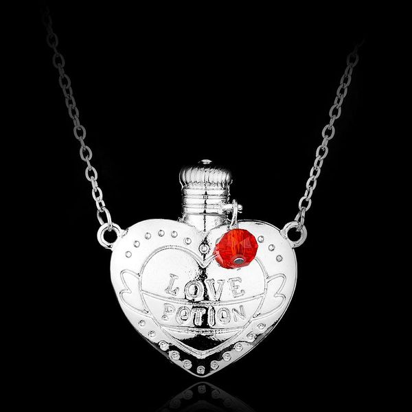 pendant necklaces movie love potion heart bottle pendants 3d double-sided link chain necklace for lover cosplay jewelry gift, Silver
pendant necklaces movie love potion heart bottle pendants 3d double-sided link chain necklace for lover cosplay jewelry gift, Silver