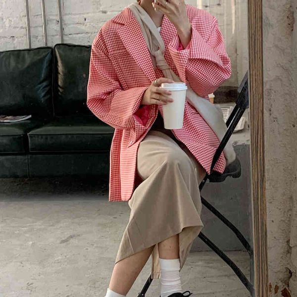 women's suits & blazers korean casual blazer woman lady's office elegant oversized fancy tla2, White;black
women's suits & blazers korean casual blazer woman lady's office elegant oversized fancy tla2, White;black