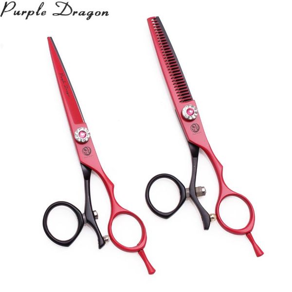 hair scissors swivel thumb 5.5" purple dragon japanese 440c cutting set 9019# salon thinning professional
hair scissors swivel thumb 5.5" purple dragon japanese 440c cutting set 9019# salon thinning professional