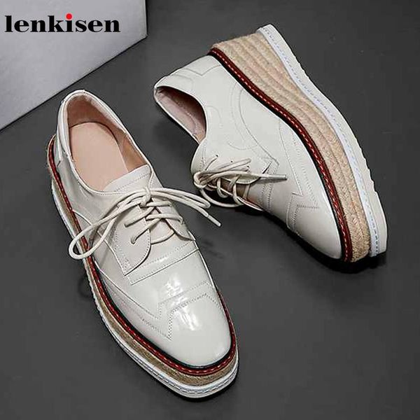 dress shoes lenkisen wedges mixed colors weave thick bottom round toe high heels lace up preppy style women fashion streetwear pumps l03, Black
dress shoes lenkisen wedges mixed colors weave thick bottom round toe high heels lace up preppy style women fashion streetwear pumps l03, Black