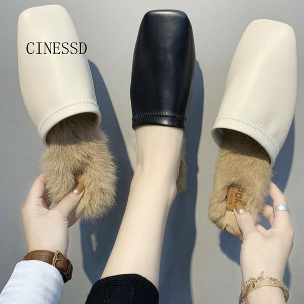 slippers square toe low heels women faux fur warm winter furry home ladies shoes pu, Black
slippers square toe low heels women faux fur warm winter furry home ladies shoes pu, Black