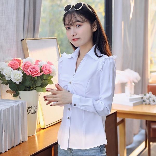 women's blouses & shirts white shirt women blouse long sleeve slim work plus size 5xl office casual fashion formal
women's blouses & shirts white shirt women blouse long sleeve slim work plus size 5xl office casual fashion formal