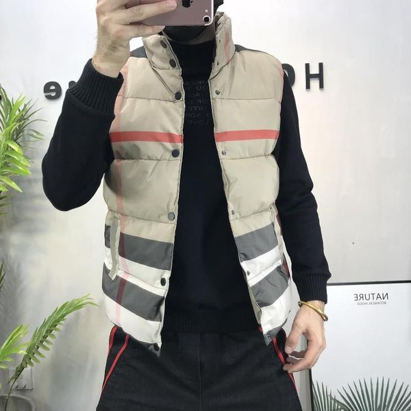 men's jackets men 's vest autumn and winter youth korean student trend couple warm jacket, Black;brown
men's jackets men 's vest autumn and winter youth korean student trend couple warm jacket, Black;brown
