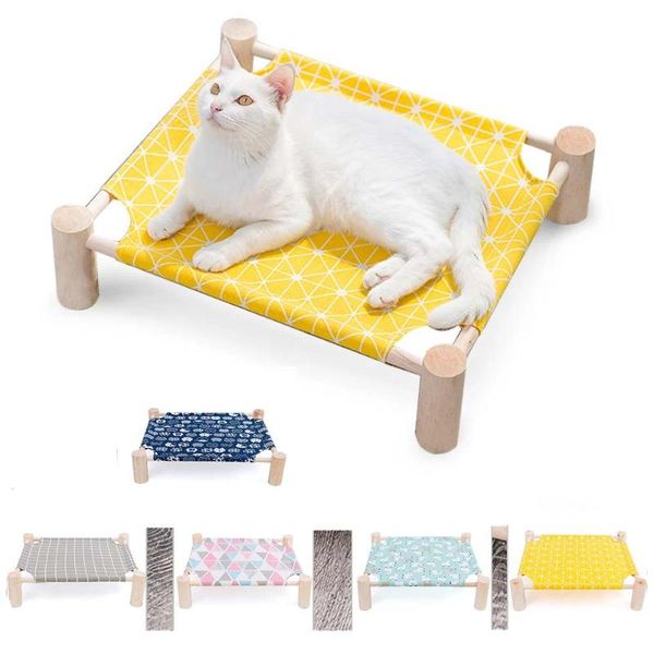 cat beds & furniture pet solid wood bed elevated detachable hammock fashion for small cats dogs durable canvas supplie
cat beds & furniture pet solid wood bed elevated detachable hammock fashion for small cats dogs durable canvas supplie