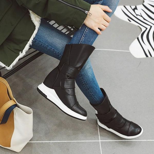 boots big size 10 women shoes ankle for ladies woman winter wedge heel waterproof table, Black
boots big size 10 women shoes ankle for ladies woman winter wedge heel waterproof table, Black