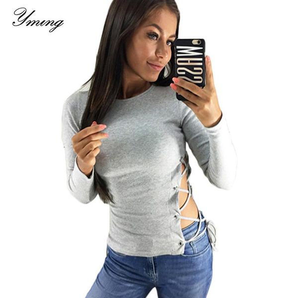 yming women shirts bandage long sleeve blouses woman solid ladies female tunic fashion blusas casual clothes for woman, White
yming women shirts bandage long sleeve blouses woman solid ladies female tunic fashion blusas casual clothes for woman, White