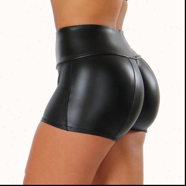 2021 pu leather shorts women women short pants slim casual elastic waist shorts plus size pants, White;black
2021 pu leather shorts women women short pants slim casual elastic waist shorts plus size pants, White;black