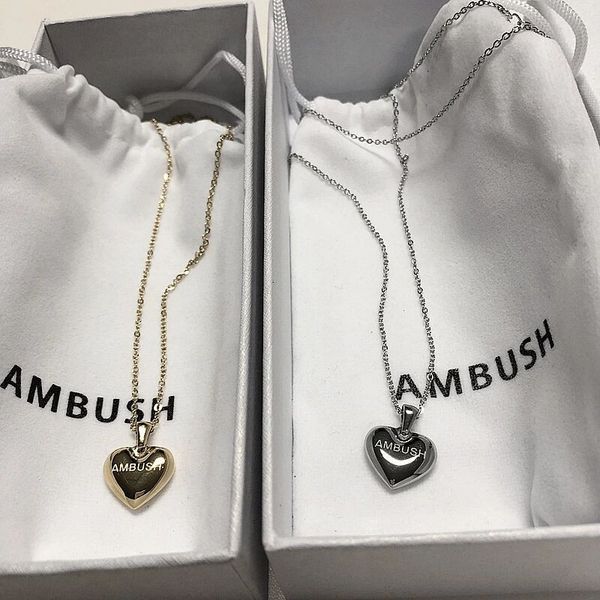 2021 new 50cm titanium alloy solid ambush heart-shaped necklace men women accessories pendant nq2w, Silver
2021 new 50cm titanium alloy solid ambush heart-shaped necklace men women accessories pendant nq2w, Silver