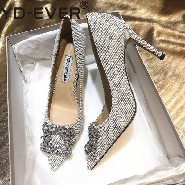 dress shoes casual designer silver glitter strass buckle point toe high heels pumps bride wedding 8cm, Black
dress shoes casual designer silver glitter strass buckle point toe high heels pumps bride wedding 8cm, Black