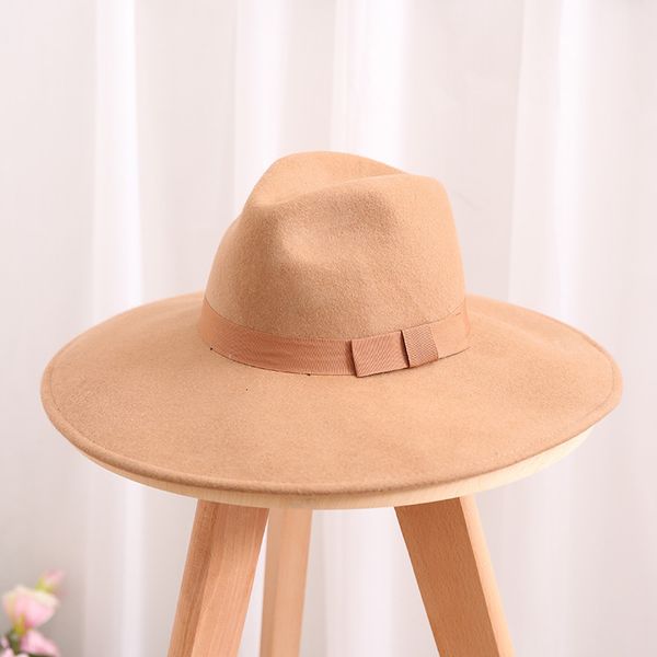 2021 new male fedora fashion 100% pure australia female wool hats 12cm wide ee for classic church woolen felt hat mmk3, Blue;gray
2021 new male fedora fashion 100% pure australia female wool hats 12cm wide ee for classic church woolen felt hat mmk3, Blue;gray