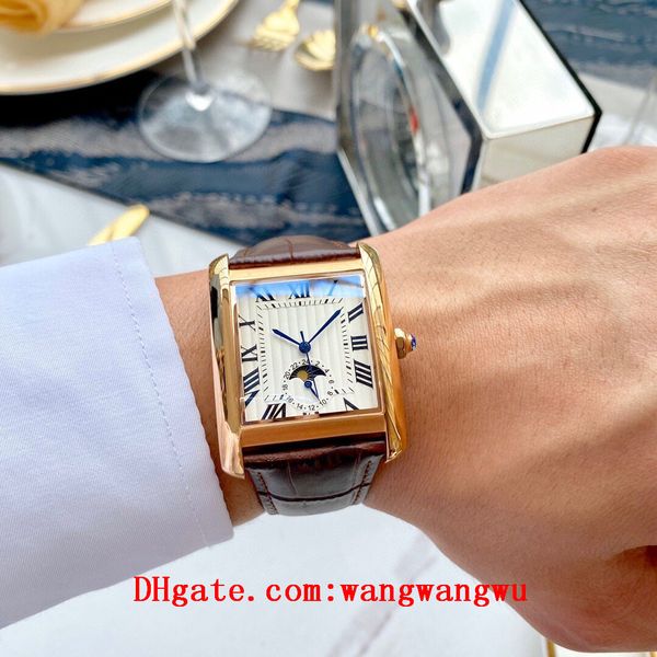 2020 tank men watches moon phase joker leather wristwatches 316l stainless steel square mens watch d3085
2020 tank men watches moon phase joker leather wristwatches 316l stainless steel square mens watch d3085