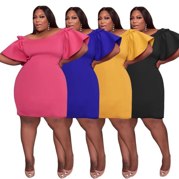 casual dresses 49a6736 autumn winter women fashion solid wrapped hip lotus sleeves and shoulders dress vestidos plus size, Black;gray
casual dresses 49a6736 autumn winter women fashion solid wrapped hip lotus sleeves and shoulders dress vestidos plus size, Black;gray